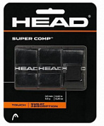 Обмотка для ракетки Head Super Comp черный (упаковка 3 шт)
